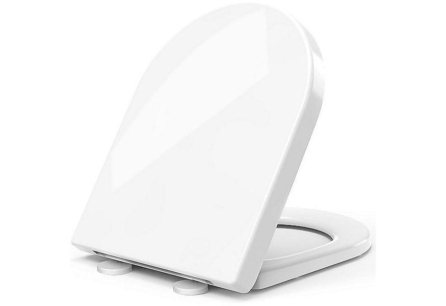 LuxusKollektion Kochbesteckhalter Toilettendeckel WC Sitz D-Form Absenkauto günstig online kaufen