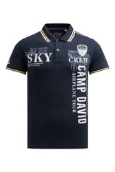 CAMP DAVID Poloshirt mit Seitenschlitze günstig online kaufen