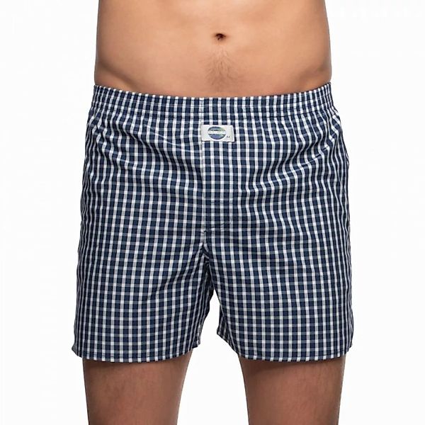 D.E.A.L International Boxershorts Dunkelblau kariert günstig online kaufen