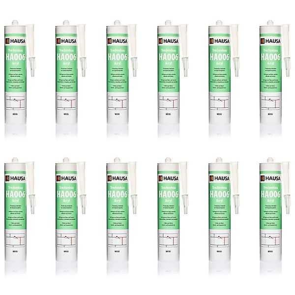 Hausa Maleracryl, Trockenbau Acryl Dichtstoff HA006, günstig online kaufen