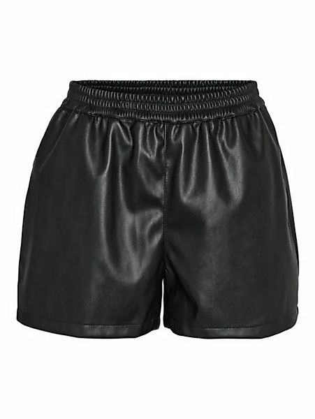 Noisy may Shorts Coated Shorts Leder Optik PU Beschichtete Kurze Hose NMAND günstig online kaufen