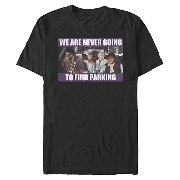 Star Wars - Gruppe Never Going To Find Parking - Männer T-Shirt günstig online kaufen