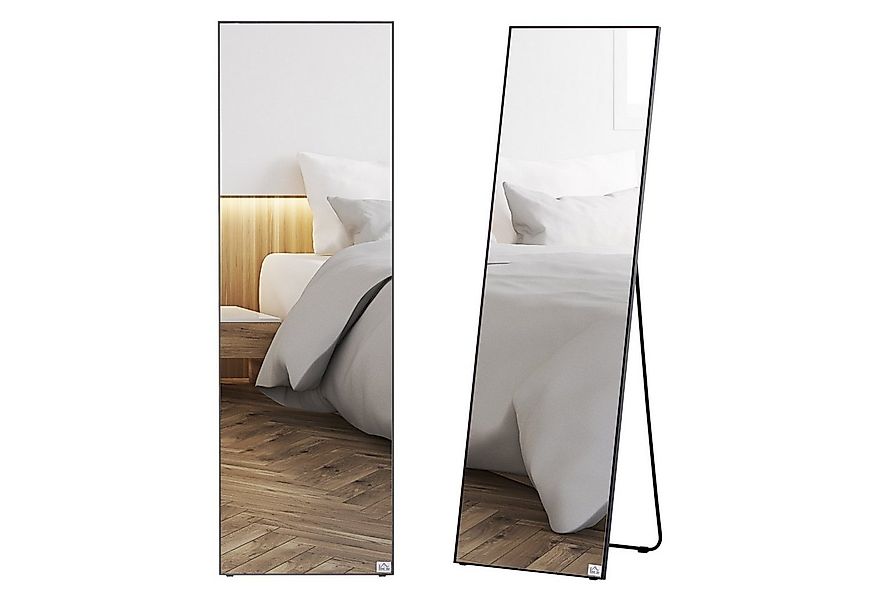 HOMCOM Standspiegel Ankleidespiegel Ganzkörperspiegel (Wandspiegel, 1-St., günstig online kaufen
