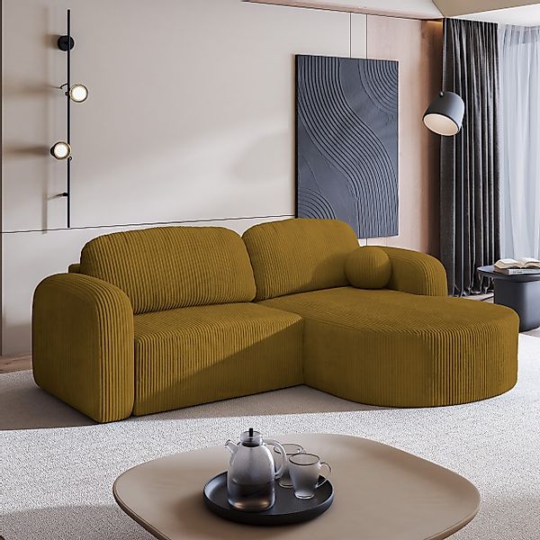 Masseno Ecksofa AMILIA mit Schlaffunktion L-Form, günstig online kaufen