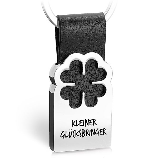 FABACH Schlüsselanhänger Leder mit Kleeblatt und günstig online kaufen