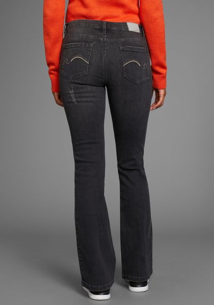 KangaROOS 5-Pocket-Jeans ausgestellte Beinform, Used-Waschung, normale günstig online kaufen