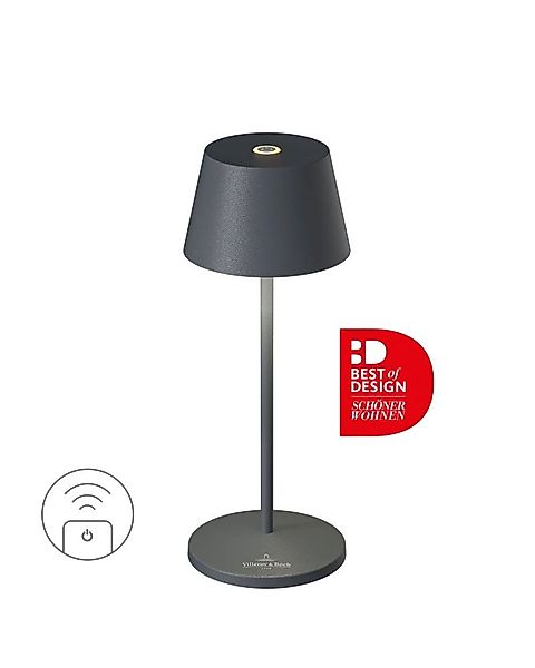 SEOUL MICRO RC - Akku-Tischleuchte dimmbar - zwei Lichtfarben anthrazit günstig online kaufen