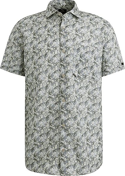 Vanguard Short Sleeve Hemd Print Blau Grün - Größe XL günstig online kaufen