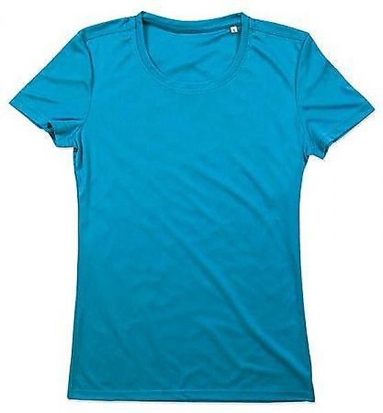 Stedman Trainingsshirt Damen Sport T-Shirt Crew günstig online kaufen