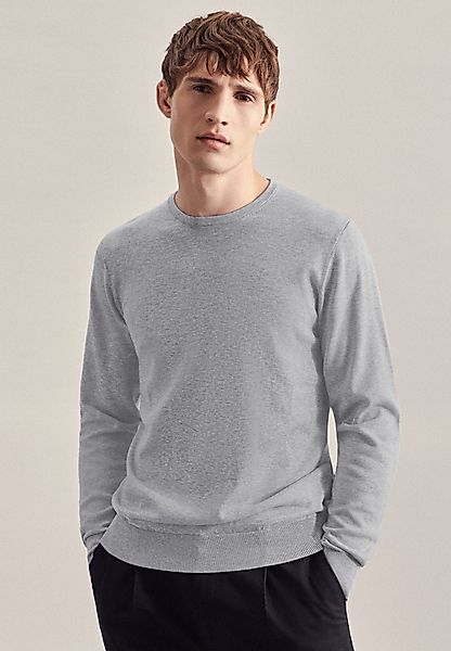 seidensticker Strickpullover Schwarze Rose Langarm Rundhals günstig online kaufen