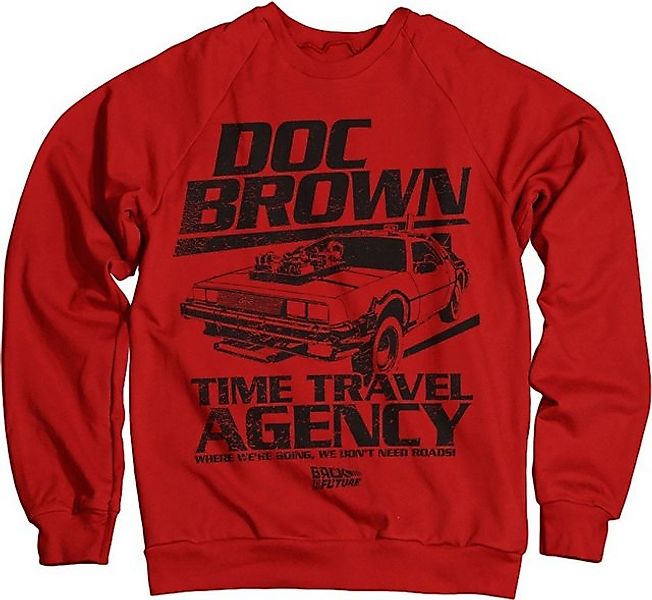 Back to the Future Rundhalspullover günstig online kaufen