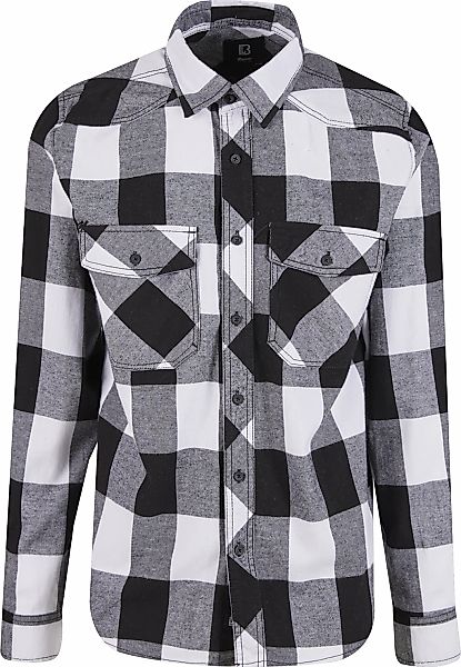 Brandit Langarmhemd "Brandit Herren Checked Shirt" 1 Stk. günstig online kaufen