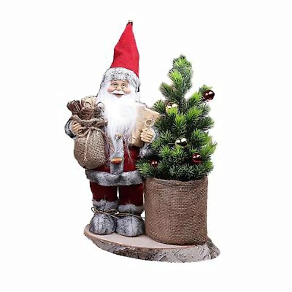 HTI-Living Weihnachtsmannfigur 30 cm mit Baum bunt günstig online kaufen