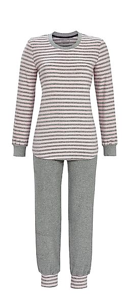 Ringella Pyjama aus Stretchfrottee mit geringeltem günstig online kaufen