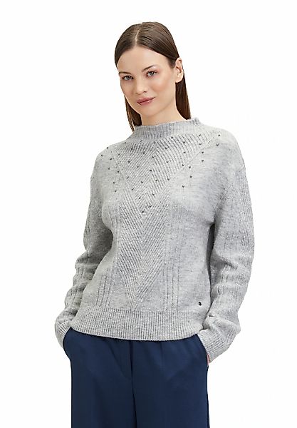 Betty&Co Strickpullover "Betty & Co Strickpullover mit Perlen", Perlen günstig online kaufen