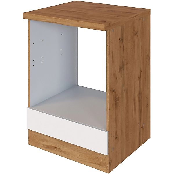 Held Möbel Küchen-Herdumbau Sorrento 60x85xT60cm Nische f. Ofen Weiß-WotanE günstig online kaufen