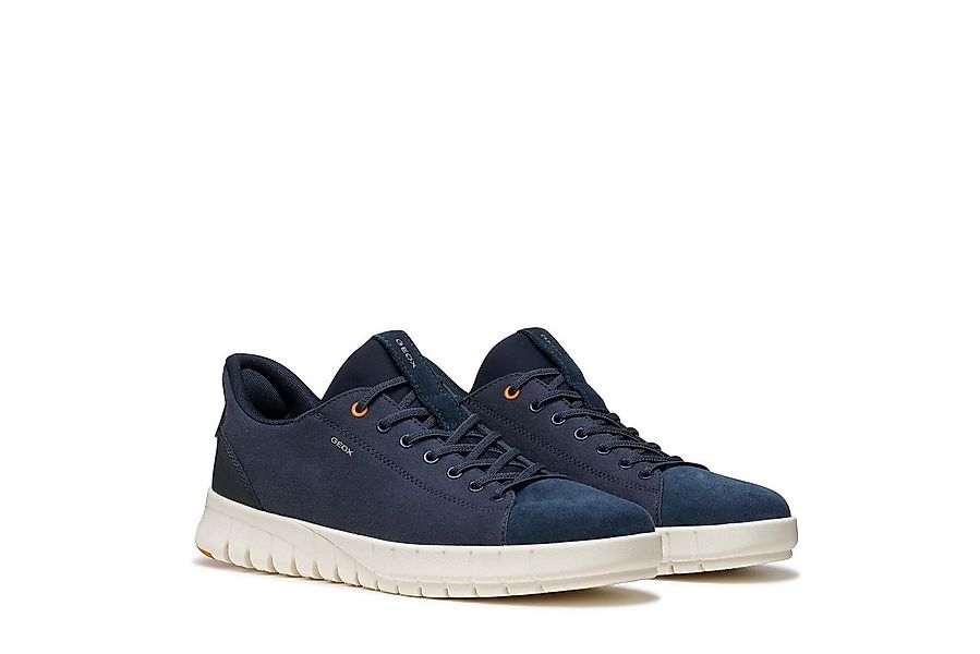 Geox U FLEXTRIDE PLUS Slip-On Sneaker Freizeitschuh, Schlüpfschuh mit Logos günstig online kaufen