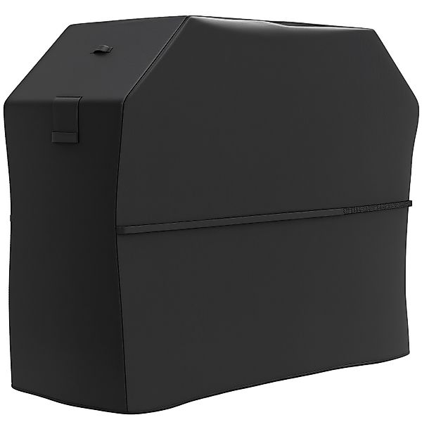 Outsunny Grillabdeckung Oxfordstoff Schwarz 147L x 61B x 122H cm günstig online kaufen