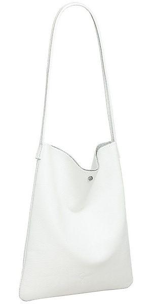 Caspar Schultertasche Mittelgroßer Leder Shopper Damen Tasche - CLASSIC LIN günstig online kaufen