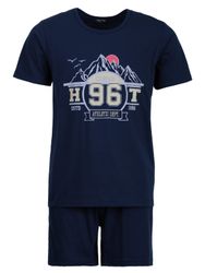 Henry Terre Schlafanzug Pyjama Set Shorty günstig online kaufen