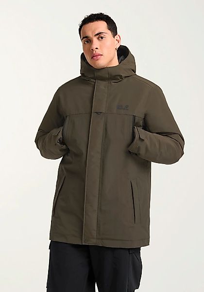 Jack Wolfskin Winterjacke "GLACIER SHIELD JKT M" mit Kapuze für Wandern und günstig online kaufen