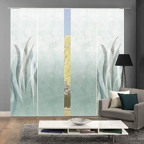 HOME WOHNIDEEN Schiebegardine SIRALIO (4 St), Paneelwagen, blickdicht, SCHI günstig online kaufen