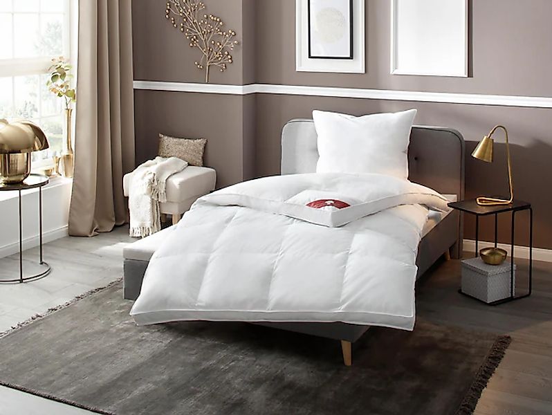 RIBECO Federbettdecke »extra prall« extrawarm Füllung 50% Daunen & 50% Fede günstig online kaufen
