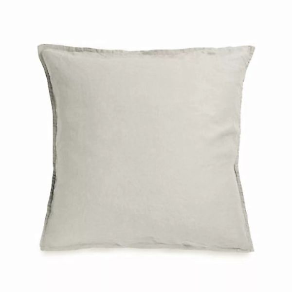 Kissenbezug 65 x 65 cm  textil beige / 65 x 65 cm - Leinen gewaschen - Au P günstig online kaufen