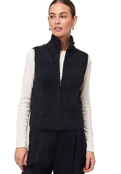 Zero Strickjacke Damen mit Reißverschluss (1-tlg) Plain/ohne Details günstig online kaufen