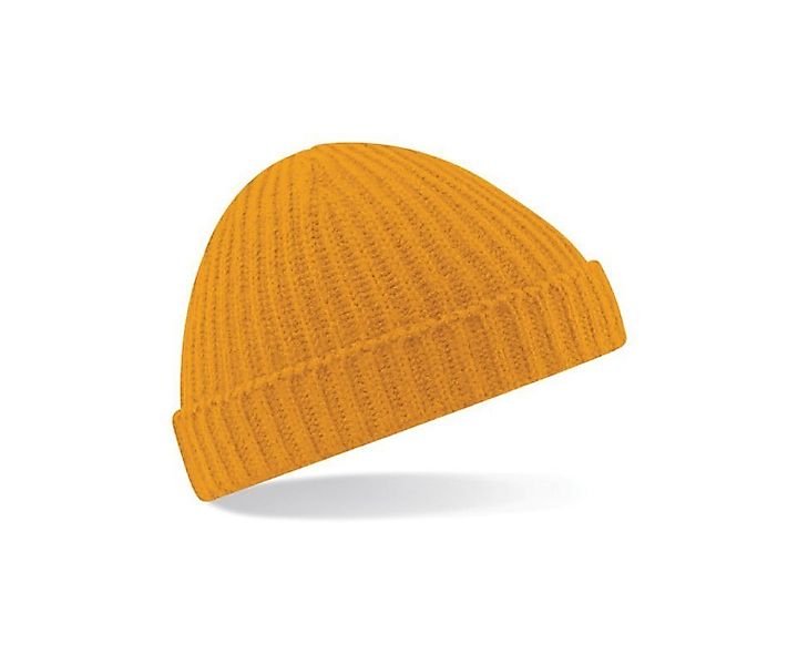 Beechfield® Strickmütze Fischermütze Herren Trawler Beanie Kurze Seemannsmü günstig online kaufen