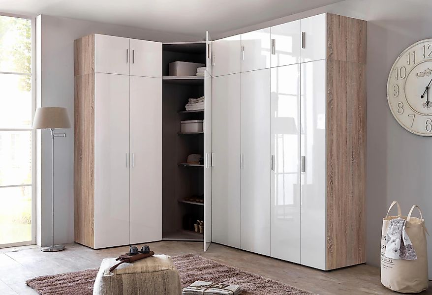 Wimex Drehtürenschrank "Malta", mit Hochglanz-Front günstig online kaufen