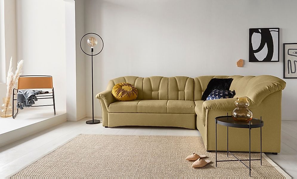 DOMO collection Ecksofa "Papenburg B/T/H: 242/190/84 cm L-Form", wahlweise günstig online kaufen