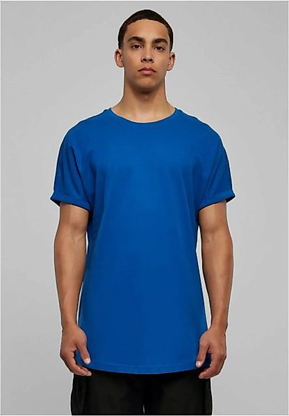 URBAN CLASSICS T-Shirt TB1561 - Long Shaped Turnup Tee sporty blue M günstig online kaufen