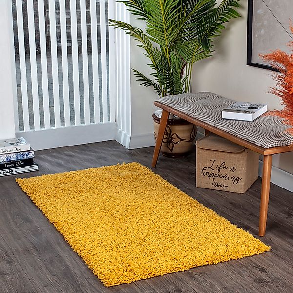 Livabliss Hochflor-Teppich »BORACAY«, rechteckig, 37 mm Höhe, Flauschig, La günstig online kaufen