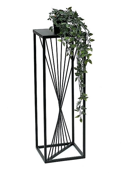 DanDiBo Blumenständer Metall Schwarz Eckig Blumenhocker günstig online kaufen