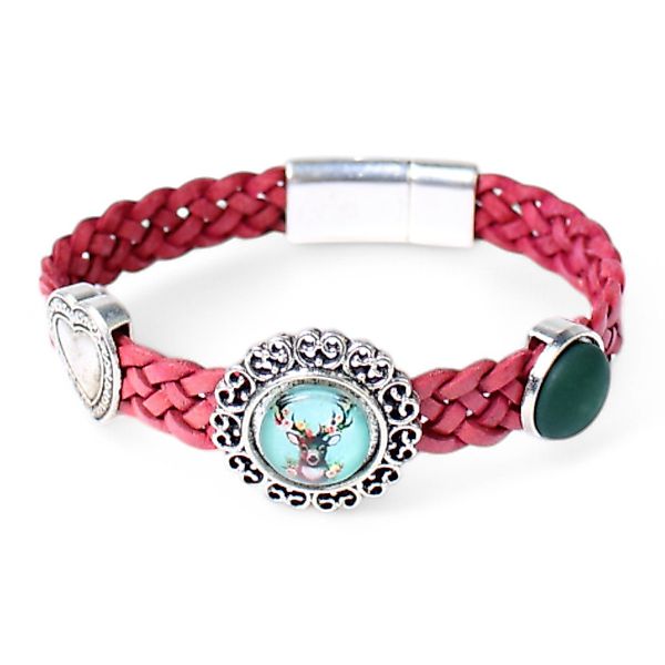 FRONHOFER Lederarmband 19376, Armband mit Tracht günstig online kaufen
