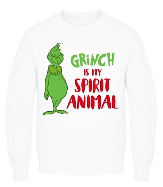 Grinch Is My Spirit Animal · Männer Pullover günstig online kaufen