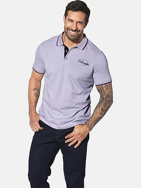 Jan Vanderstorm Poloshirt PERDER mit Kontrastdetails günstig online kaufen