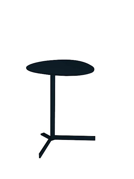 Birdy Kiesel Beistelltisch oval nachtblau H: 53cm günstig online kaufen