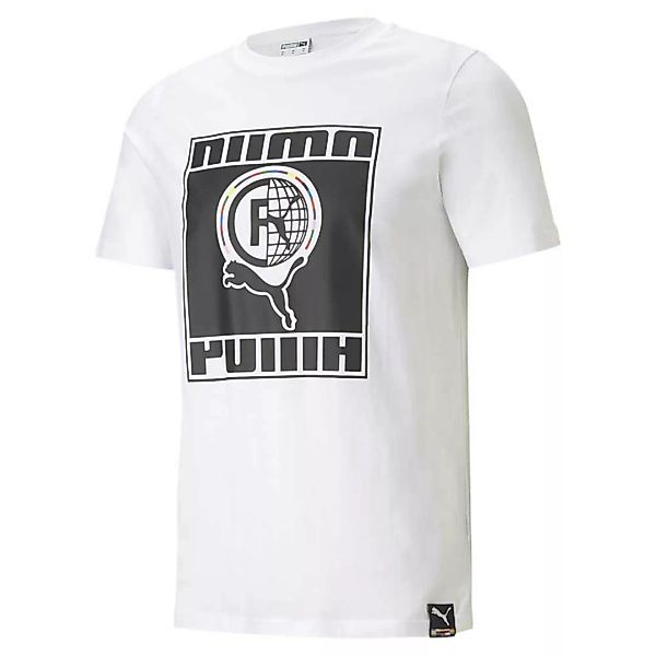 Puma Select International Kurzärmeliges T-shirt S Puma White günstig online kaufen
