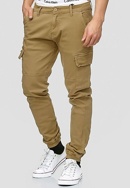 Indicode Cargohose August mit 6 Taschen günstig online kaufen