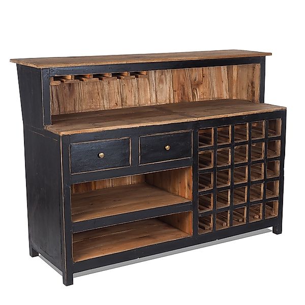 DESIGN DELIGHTS Barschrank BARSCHRANK "PUREWOOD", 150x110x55cm günstig online kaufen