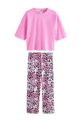 Next Pyjama Kurzärmeliger Baumwoll-Pyjama (2 tlg) günstig online kaufen