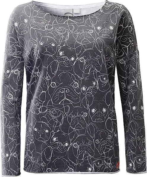 LPO Sweatshirt "SWEAT LUMDSEN WOMEN", modischer Allover-Print günstig online kaufen