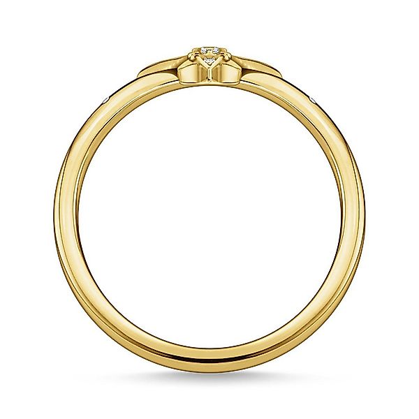 THOMAS SABO Silberring für Stern goldfarben günstig online kaufen