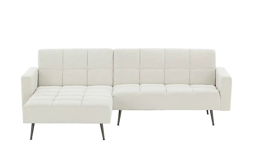Ecksofa  Annelie ¦ creme ¦ Maße (cm): B: 244 H: 83 T: 153.0 Polstermöbel > günstig online kaufen