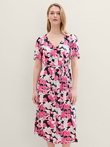 TOM TAILOR Sommerkleid Kleid mit Print günstig online kaufen