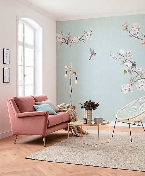 Komar Fototapete »Digitaldruck Vlies - Apple Blossom - Größe 300 x 250 cm« günstig online kaufen