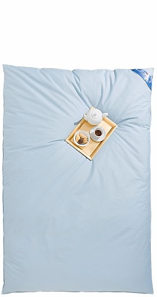 RIBECO Federbettdecke "Leon, Ballonbettdecke Leon, 135x200 & 155x220 cm" ex günstig online kaufen