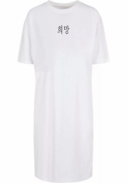 Merchcode Shirtkleid "Merchcode Damen Ladies K HOPE Oversized Slit Dress", günstig online kaufen